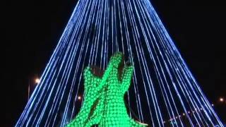 Repórter Brasil mostra iluminação de natal de algumas cidades brasileiras [upl. by Letsyrk878]