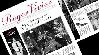 Roger Vivier x Harpers Bazaar UK Talk at Selfridges London [upl. by Hadlee]