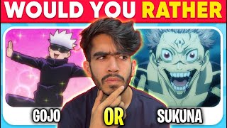 Would You Rather… Hardest Anime Choices Ever  Uchiha Brothers [upl. by Nobile553]