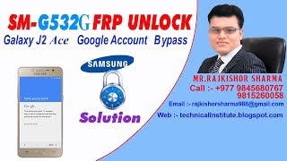 Samsung SMG532G FRP Unlock Google Lock Remove  Without PC Or OTG [upl. by Ordway]