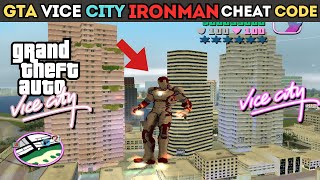 GTA Vice City Ironman Cheat Code  How to Activate the Ultimate Cheat Code [upl. by Ardnahc]