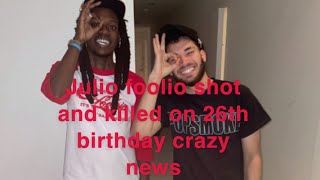 Julio foolio dead at birthday party crazy news‼️ [upl. by Akilam]