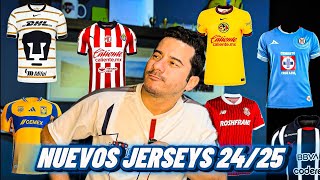 JERSEYS LIGA MX 202425  ¿CUÁL ES EL MEJOR [upl. by Siri249]