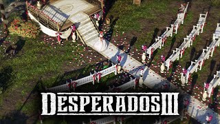 Desperados 3  Mission 4 Until Death Do Us Part Desperado No Save [upl. by Venus86]