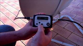 Satellite Finder meter how to use [upl. by Adena]