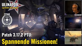 STAR CITIZEN 3172 Alpha deutsch 117 Jede Menge spannende ReclaimerMissionen  Anvil Centurion [upl. by Thorlie]