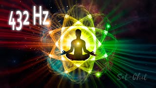 432 Hz Elimina Bloqueos Mentales Pensamientos Negativos Ansiedad y Estrés ✦ Sanación Profunda [upl. by Lachlan]