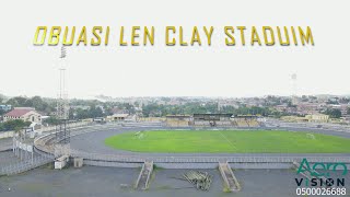 THE OBUASI LEN CLAY SPORTS STADIUM IN 4K  GHANA  WEST AFRICA [upl. by Stine533]