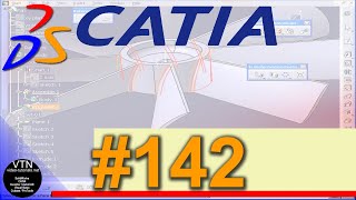 CATIA V5 Tutorial  Surface Modeling  Rendering  Design Plastic Bottle [upl. by Konstantin]