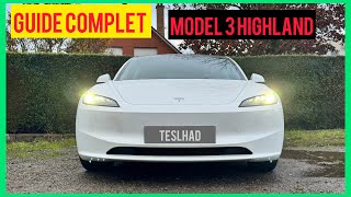 Guide complet Tesla Model 3 HIGHLAND 2024  Prise en main [upl. by Sinnylg]