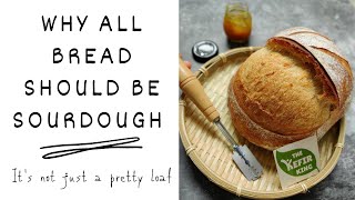 4 Health Benefits of Sourdough Bread [upl. by Alathia115]