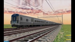 OpenBVE HD EXCLUSIVE Metro North Railroad Bombardier M7 EMU WIP Cab Ride On Maastricht Local [upl. by Aihseuqram]