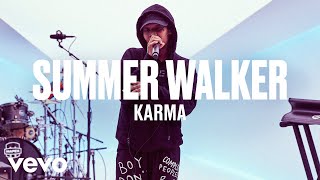 Summer Walker  quotKarmaquot Live  Vevo DSCVR [upl. by Teage]