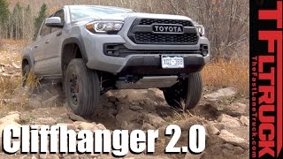 2017 Toyota Tacoma TRD Pro Takes on the Extreme Cliffhanger 20 OffRoad Review [upl. by Sill]