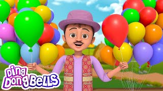 गुब्बारे वाला  Gubbare Wala  Hindi Baby Poem  Rhymes for Kids and Toddlers  Hindi Balgeet [upl. by Alletse]