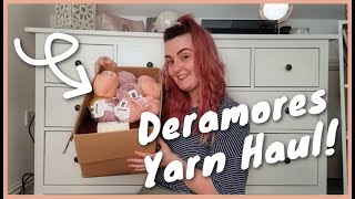 HUGE Deramores Yarn Haul [upl. by Eenrahc889]