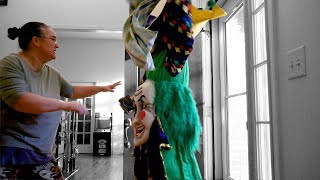 Scary Clown Tries to Break into our House on Halloween  Scariest Trick or Treat Nightmare [upl. by Isac]