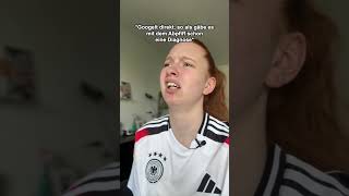 Schock für JEDEN Deutschland Fan😳😔 fußball frauenfußball comedy [upl. by Nnaeiram903]