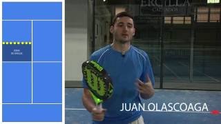 Curso padel iniciación  Posición en la pista de pádel II [upl. by Einafit911]