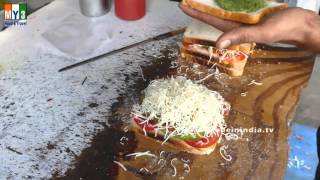 BOMBAY SPECIAL MINI SANDWICH  STREET FOODS IN INDIA  2016 RECIPES street food [upl. by Llenrac]