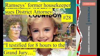 Ramsey Housekeeper quotI know who killed JonBenetquot 28 [upl. by Wesa]