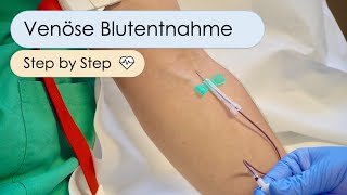 Venöse Blutentnahme  Basics Butterfly Venenpunktion Blut abnehmen Reihenfolge Tipps [upl. by Faulkner]