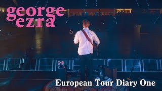 George Ezra  2019 European Tour Diary One Leipzig Berlin and Hanover [upl. by Clea]