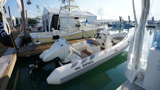 The diesel outboards are coming  Oxe 150 hp on a Brig in Miami [upl. by Auop77]