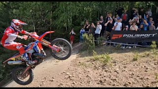 Tenere 700 wheelie fest after Enduro GP [upl. by Thordia620]