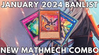 Mathmech Combo Tutorial post January 2024 banlist TCG Yugioh [upl. by Shiroma173]