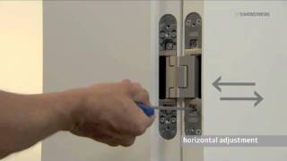 TECTUS Concealed Hinges  3D Adjustment [upl. by Ardeen680]