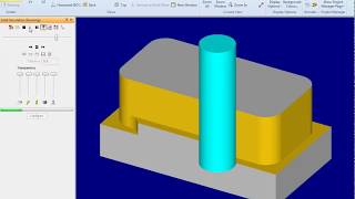 Alphacam CNC milling tutorial CADCAM 2 [upl. by O'Toole]