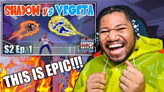 Shadow Vs Vegeta  Cartoon Beatbox Battles verbalase REACTION [upl. by Yecnahc661]