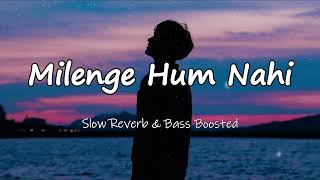 Milenge Hum Nahi Slowed Reverb amp Bass Boosted  Aditya Dev  Latest Songs 2024  new lofi song [upl. by Attiuqaj49]