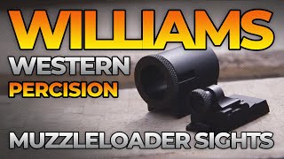 Best Muzzleloader Open Sight Option  Williams™ Western Precision Sight  MuzzleLoaderscom [upl. by Ainahtan114]