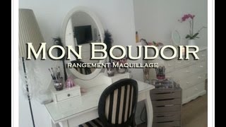 ✖ Mon boudoir make up storage ✖ [upl. by Soelch]