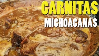 Receta Facil Y Sencilla De Hacer Ricas CARNITAS MICHOACANAS🤤🐷 [upl. by Atima]