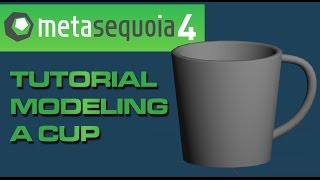 【メタセコイア】 Metasequoia 4 to MMD Beginner Tutorial Making a Cup [upl. by Strade743]