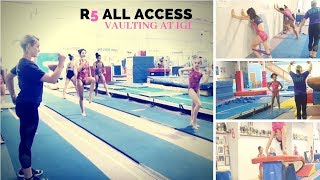 All Access Vaulting at IGI  Improving Run Technique Hurdle and Vaulting Up [upl. by Ymme]