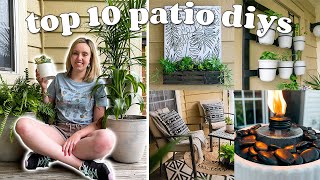 the BEST renterfriendly DIYs to transform your patio ☀️ [upl. by Ardin]