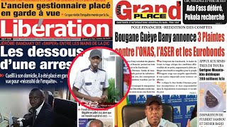 Revue des titres de ce jeudi 19 septembre à la unerrestation du quotSniperquot de l Apr sortie Bougane [upl. by Tager]