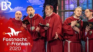 Die Amorbacher Klostersänger  Fastnacht in Franken 2020  Veitshöchheim  BR Kabarett amp Comedy [upl. by Kain]