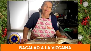 Bacalao a la Vizcaína  La Cocina Mexicana de Mamá Lupe [upl. by Inafit]