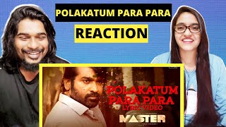 POLAKATUM PARA PARA REACTION  Master  Thalapathy Vijay  SWAB REACTIONS with Stalin amp Afreen [upl. by Ayrolg]