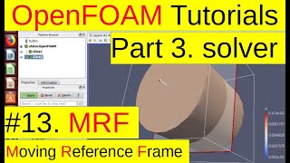 OpenFOAM Tutorials MRF part3 solver 13 [upl. by Naji]