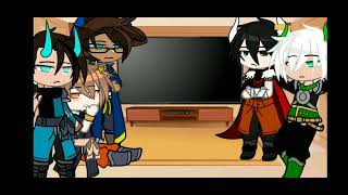 Mid reacts to Avas past as Aphmau midgacha clubcringleCheck description [upl. by Eenyaj]