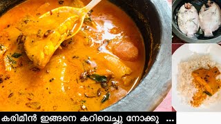 Karimeen curry  Kerala style Karimeen curry  Kerala pearl spot curry  കരിമീൻ കറി  Ep111 [upl. by Hanley]