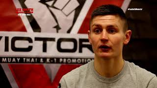 Lee Smith Memorial Show Mark Amos warns Liam Brough to quotbe prepared for a hard fightquot [upl. by Ayikan485]