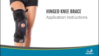 Medical Hinged ROM Knee Brace [upl. by Notsag]