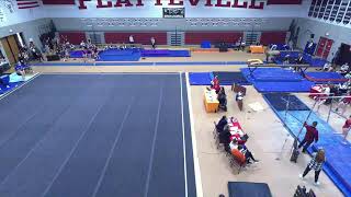 Platteville High School vs Dodgeville High School Womens Varsity Gymnastics [upl. by Nirol]